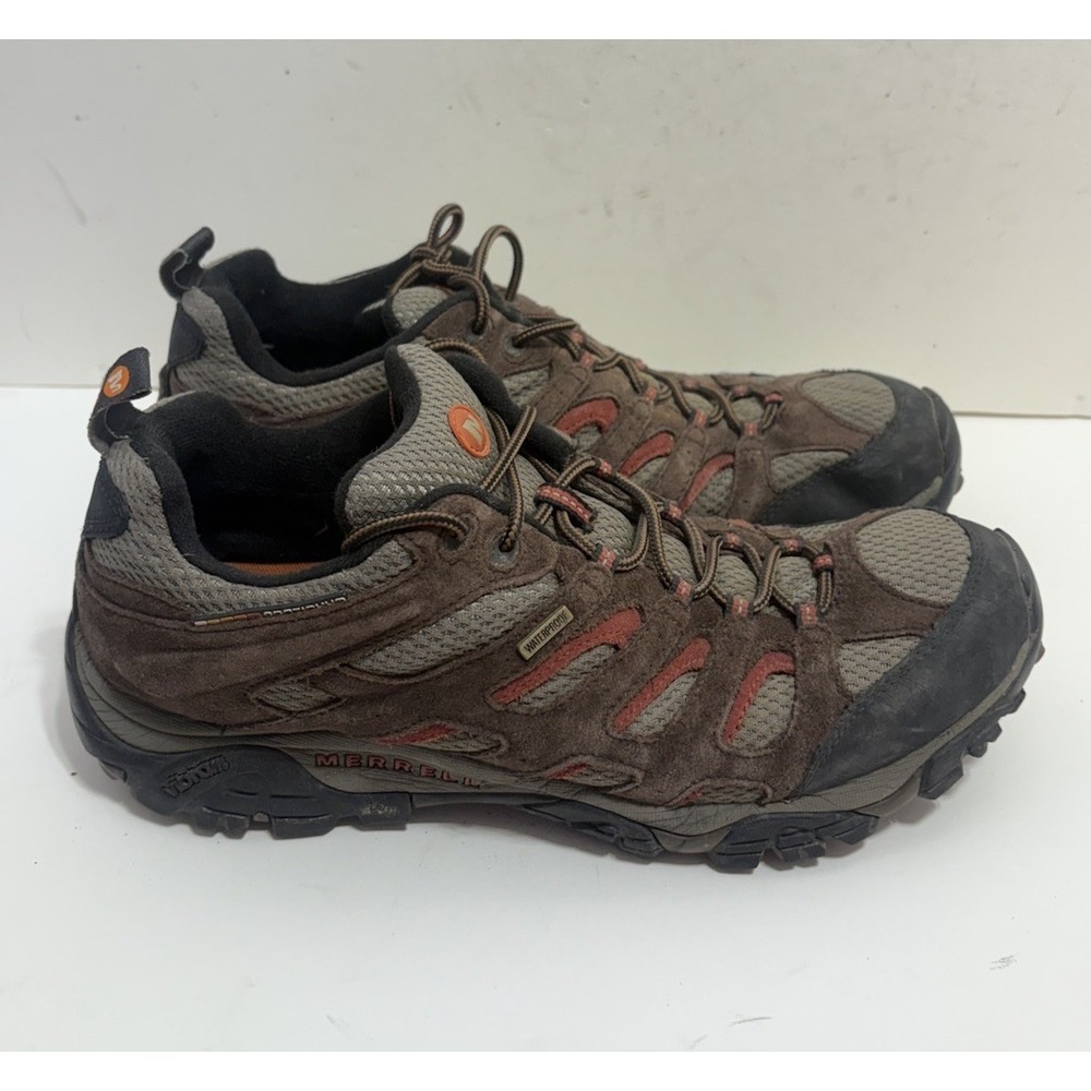 Merrell Moab Ventilator Men's 12 Espresso Brown Hiking Shoes Vibram